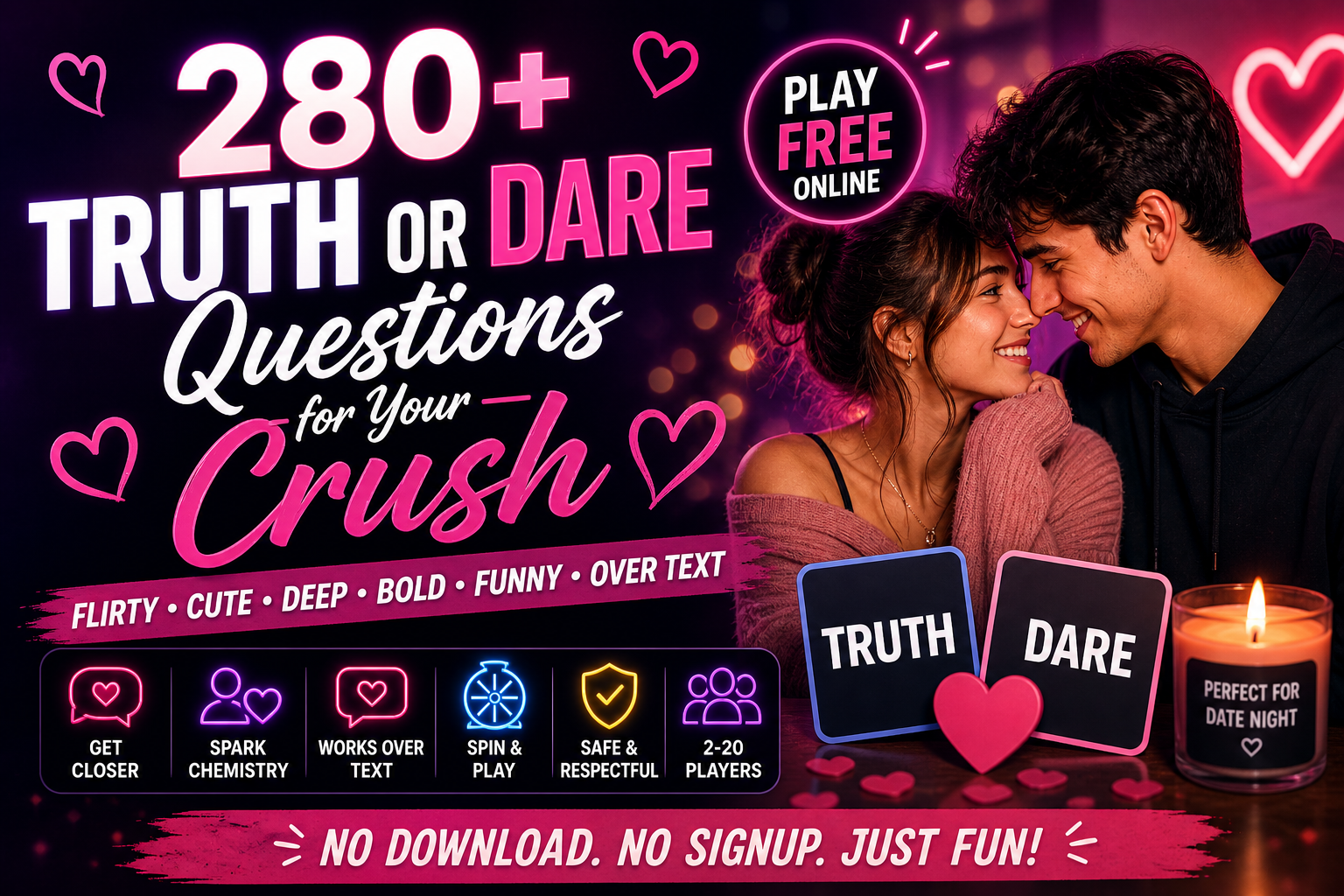 Truth or Dare Questions for Your Crush